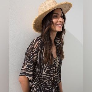 Chico’s Raffia Straw Sun Hat